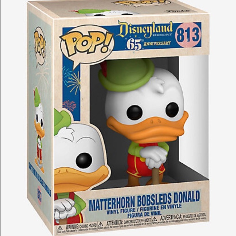 Matterhorn BobSleds Donald Duck Funko POP